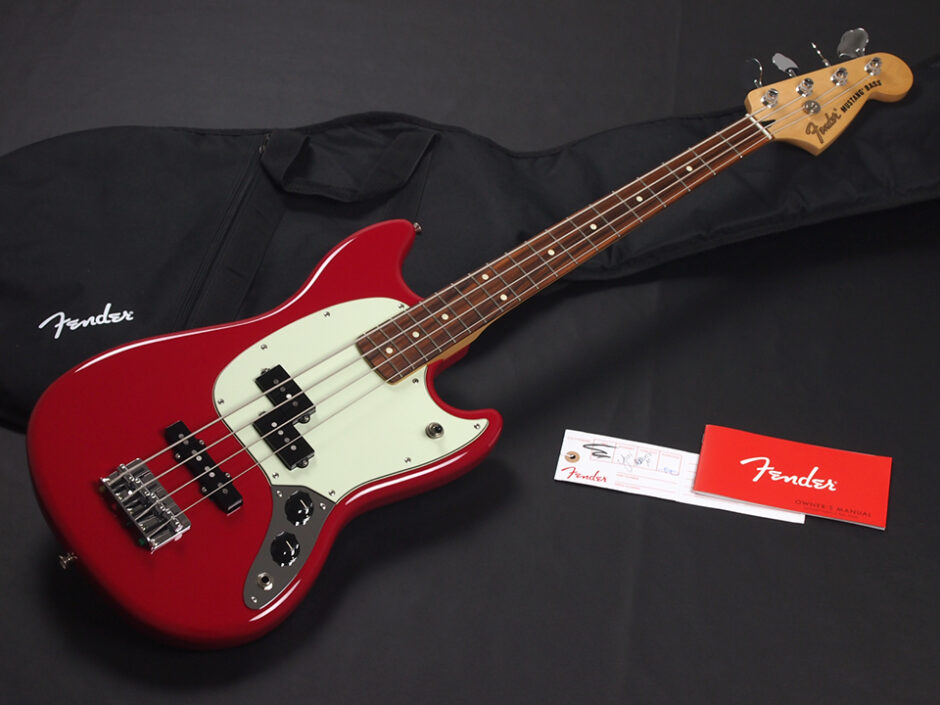 Fender Mustang Bass PJ Torino Red 税込販売価格 ￥69,800- 中古 PJピックアップを採用し幅広い
