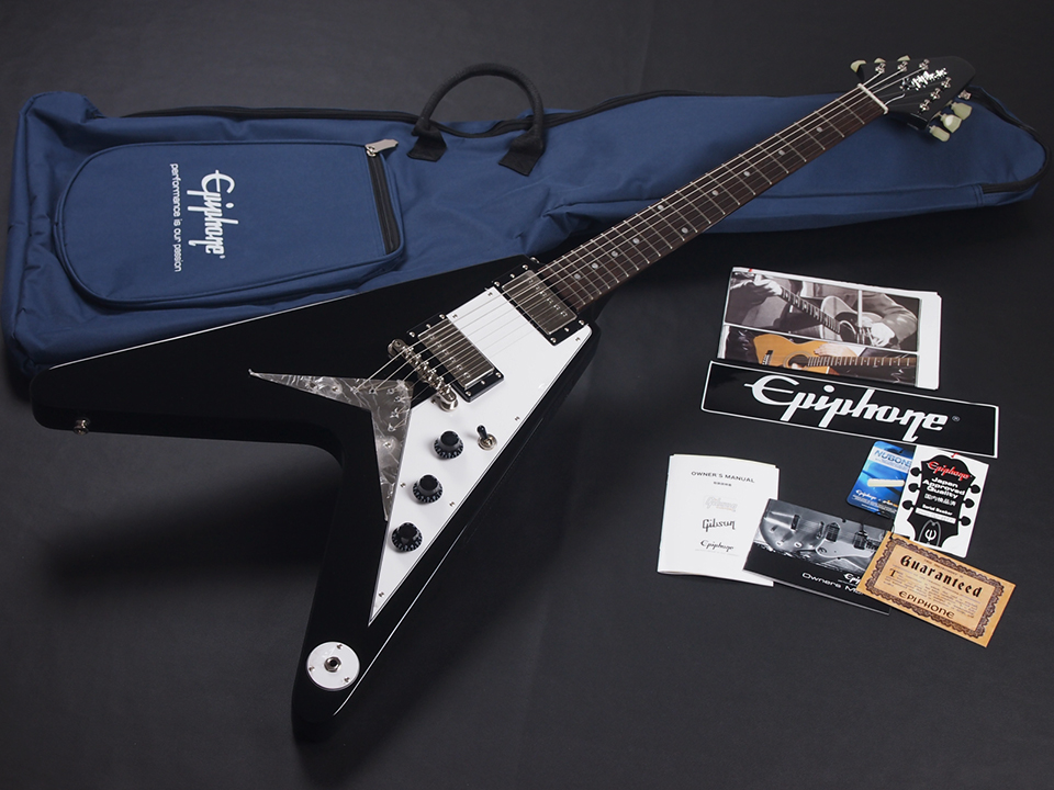 Epiphone Flying V Ebony 税込販売価格 ￥69,800- 新品 1958年製