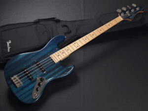 ウッドライン Handmade momose Deviser Global WJB 417 standard plus WL 青 Blue ブルー ジャズベ Jazzbass Fender フェンダー