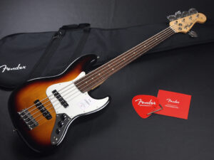 MIJ made in japan ハイブリッド Traditional ジャズベース 日本製 5弦 70s 60s JBV JB-V 3TS 3CS Professional 2 トーン 5st