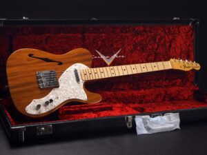 CS Team Build Master Built テレキャスター シンライン '68 Semi Hollow ビンテージ カスタム CTM USA カスタムショップ mahogany マホガニ－