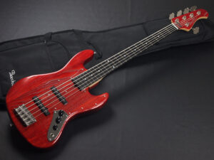 ウッドライン Handmade momose Deviser Global WJB 417 standard plus WL 赤 レッド Red ジャズベ Jazzbass Fender フェンダー