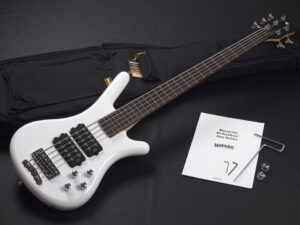 コルベット HH Active アクティブ spector thumb fortless streamer ibanez SR 初心者 入門 小型 女子 女性 白 ホワイト white 5弦 5st