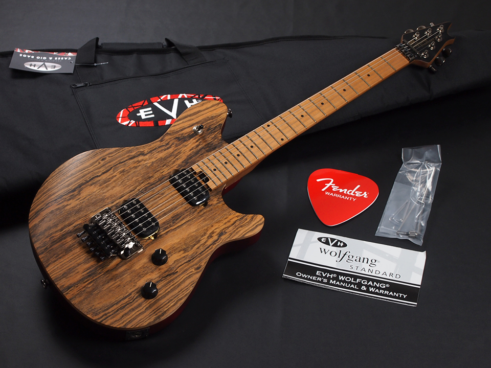 EVH Wolfgang Standard Exotic Bocote Baked Maple Fingerboard