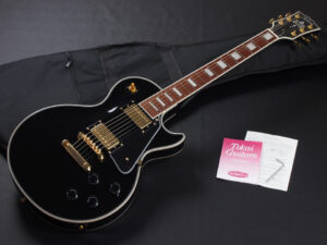 東海楽器 トーカイ レスポール LS epiphone Les Paul 初心者 入門 ビギナー 子供 女子 女性 カスタム Custom CTM Black Ebony 黒 EB BLK