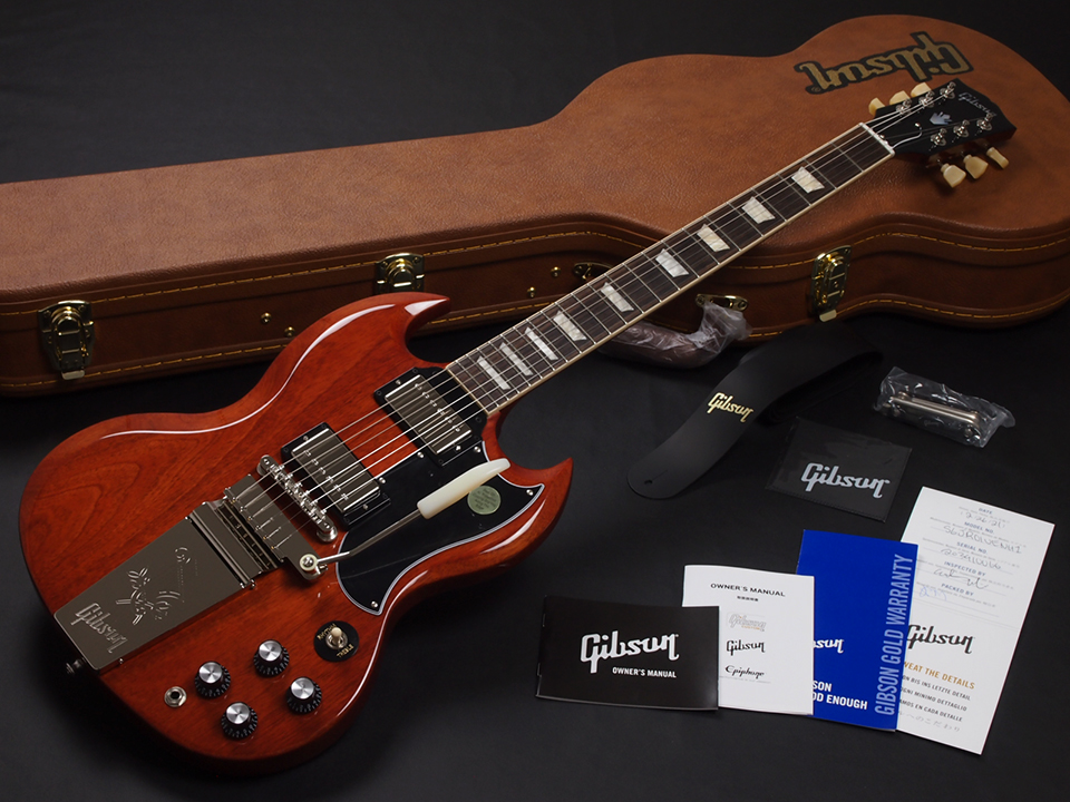 Gibson SG Standard '61 Maestro Vibrola Vintage Cherry 【倉庫選定品 