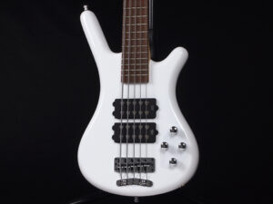 コルベット HH Active アクティブ spector thumb fortless streamer ibanez SR 初心者 入門 小型 女子 女性 白 ホワイト white 5弦 5st