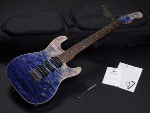 モモセ Bacchus Headway 限定 リミテッド Limited トチ 銘木 Flame Quilt フレイム キルト Suhr T's Modern DST ESP Snapper