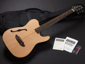 Telecaster Acoustasonic Fender アコースタソニック godin エレアコ thin body 薄型 女性 女子 子供 初心者 satin natural NAT NT