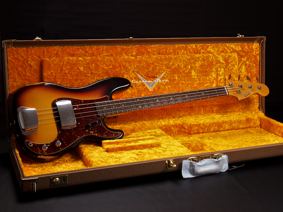 Fender Custom Shop 1961 Precision Bass Relic 3-Color
