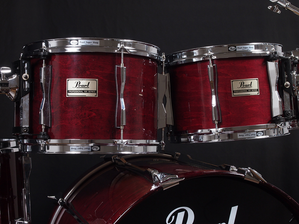 Pearl MX Made in Japan 6点ドラムセット BD22″ TT10” 12″ 13” FT14