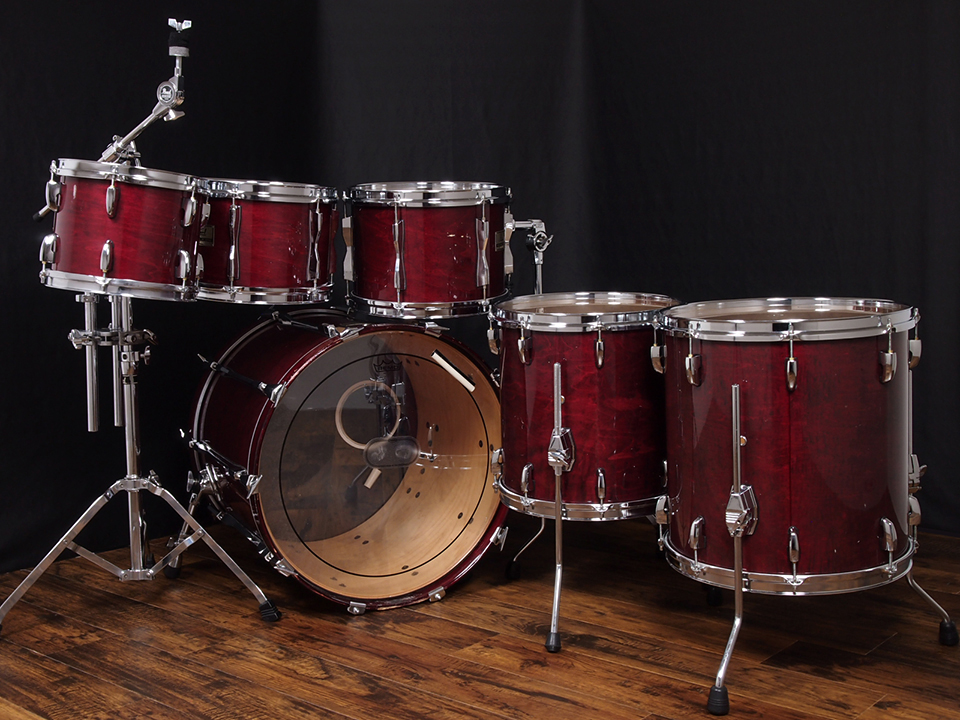 Pearl MX Made in Japan 6点ドラムセット BD22″ TT10” 12″ 13” FT14