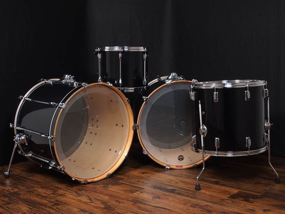 TAMA Super Star Drum Set BD24″x2 TT14″ +Pearl FT18” 【Stiltタム