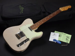 Asuka 飛鳥 BACCHUS テレキャスター telecaster Handmade series レリック Vintage Aged White Blonde made in japan 日本製