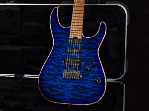 Jackson Kramer ESP Ibanez Schecter Custom Shop SSH 青 キルト カスタムショップ Roasted Xotic XS XSC Soloist RG Snapper EX SD