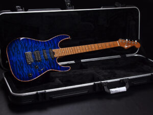 Jackson Kramer ESP Ibanez Schecter Custom Shop SSH 青 キルト カスタムショップ Roasted Xotic XS XSC Soloist RG Snapper EX SD