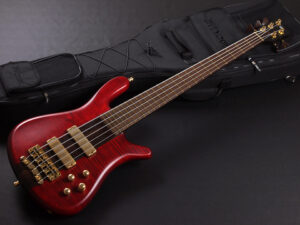 Spector Streamer Corvette Thumb Custom Shop Master Build NS EURO Rock ワーウィック 5 弦 String 多弦 active アクティブ wide Fat