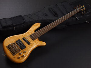 Spector Streamer Corvette Thumb Custom Shop Master Build NS EURO Rock ワーウィック 5 弦 String 多弦 active アクティブ Tremolo アーム