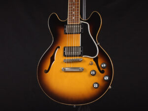 セミアコ Jazz Blues nashville memphis CS ES-335 CS-336 thin body 小型 Small semi aco Vintage sunburst C/S