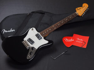 MIJ スーパーソニック オリンピック ブラック 黒 Jaguer Jazzmaster mustang duo sonic Kurt cobain カートコバーン squier Paranormal