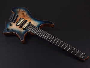 Ibanez Q Ichi10 Ichika mayones Hydra Agile kiesel Skervesen ego バーグ Headless ヘッドレス 青 ブルー バール