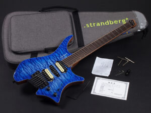 Ibanez Q Ichi10 Ichika mayones Hydra Agile kiesel Skervesen ego バーグ Headless ヘッドレス 青 ブルー