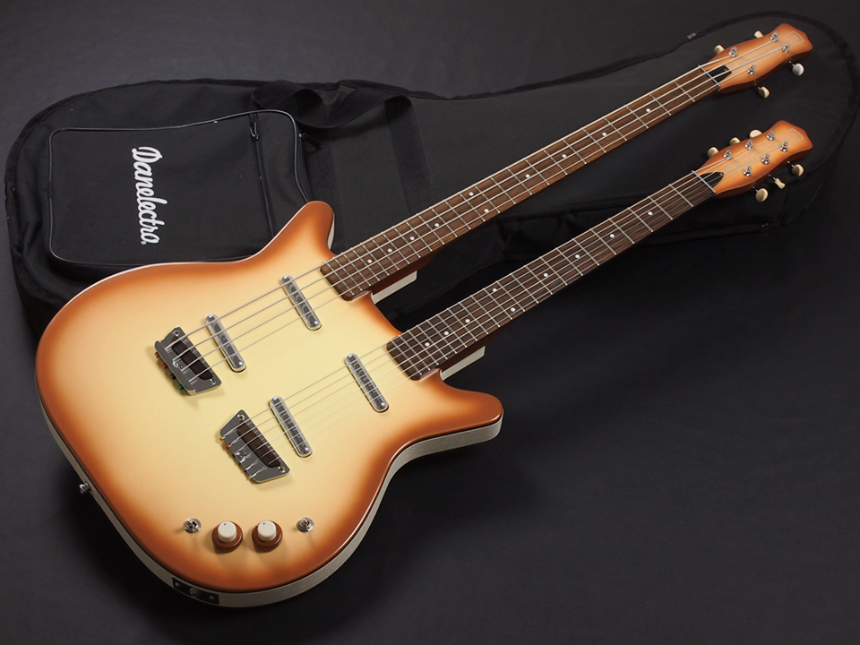 Danelectro Double Neck 6-4 String Copper Burst 税込販売価格