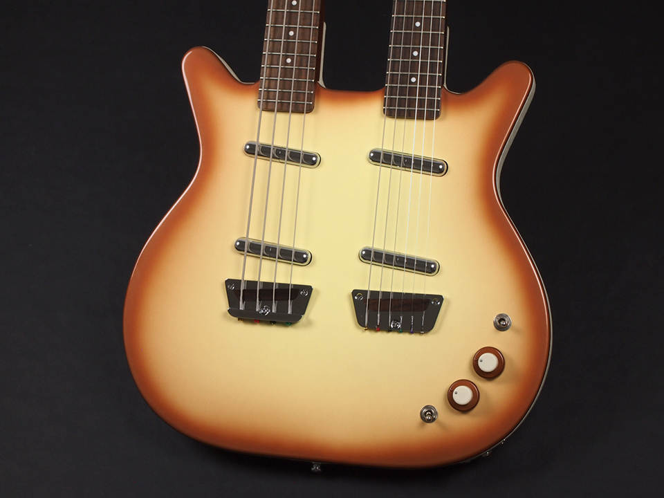 Danelectro Double Neck 6-4 String Copper Burst 税込販売価格