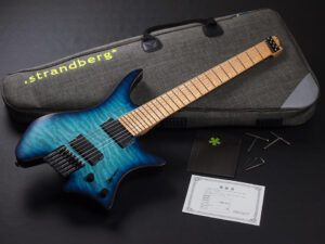 Ibanez Q Ichi10 Ichika mayones Hydra Agile kiesel Skervesen ego バーグ Headless ヘッドレス 青