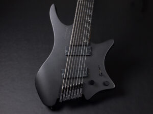 Ibanez Q Ichi10 Ichika mayones Hydra Agile kiesel Skervesen ego バーグ Headless ヘッドレス 黒 8弦