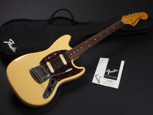 Traditional ムスタング 60s 70s series made in japan MIJ mustang kurt Cobain Nirvana HYDE OWH MG66 MG72 白 ホワイト イエロー 黄色 yellow White olympic オリンピック