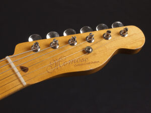 BACCHUS Deviser telecaster tele Handmade テレキャスター 50s White Blonde Relic レリックVintage Limited 限定 エイジド