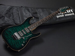 日本製 Made in japan SD-2-24 EX-IV 5 VTR 24 BH NV ESP snapper quilted Maple Ash Green Sunburst グリーン 緑