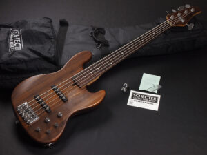 Bacchus ESP Edwards Musicman Delano Sandberg Mayones Wood Line Ameze Fender Jazz Bass 5 String Active