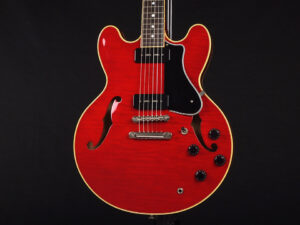 フジゲン 富士弦 フジゲン楽器 made in japan 日本製 semi acoustic セミアコ ES-335 ES-336 ES-339 small 小ぶり Cherry P-90 15"