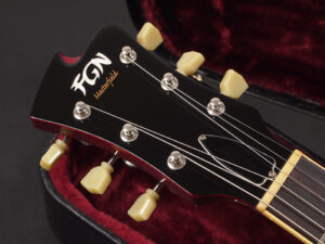 フジゲン 富士弦 フジゲン楽器 made in japan 日本製 semi acoustic セミアコ ES-335 ES-336 ES-339 small 小ぶり Cherry P-90 15"