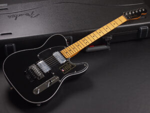 アメリカン ウルトラ ラックス テレキャスター Elite Deluxe 2hum Humbucker RW FRT 黒 ブラック BLK made in USA アメリカ製 modern Maple