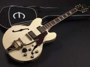 ES-335 ES-355 Dot White Cream クリーム 白 ホワイト semi acoustic 1964 '64 Alpine White Vintage ヴィンテージ Bigsby