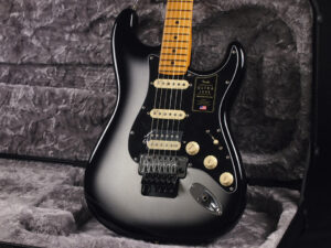 アメリカン ウルトラ ラックス ストラトキャスター Elite Deluxe standard Modern SSH ST62 シルバーバースト made in USA Suhr フロイドローズ MP