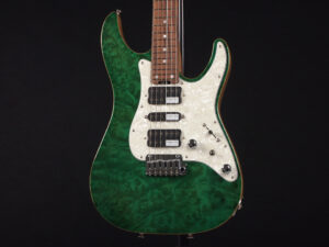 日本製 Made in japan PT EX-IV Mable Burl VTR EX-22 BH NV ESP snapper 緑 グリーン ash 限定品 LTD