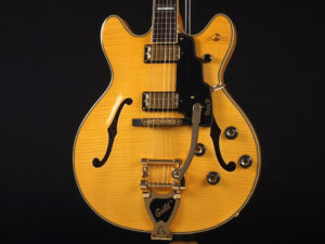 セミアコ Gibson Bigsby ビグスビー スターファイヤー ES-335 Amber Natural Heritage epiphone sheraton Riviera Gretsch DC