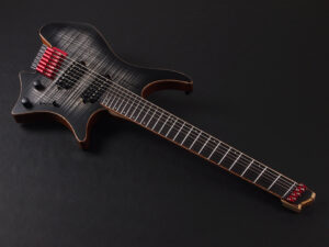 Ibanez Q Ichi10 Ichika mayones Hydra Agile kiesel Skervesen ego バーグ Headless ヘッドレス 黒 ブラック 杢