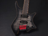 Ibanez Q Ichi10 Ichika mayones Hydra Agile kiesel Skervesen ego バーグ Headless ヘッドレス 黒 ブラック 杢