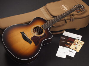 タイラー 114ce 214ce 314ce Koa Hawaiian ハワイアンコア DLX deluxe エレアコ electric acoustic ES2 初心者 入門 Sunburst BS