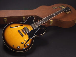 セミアコ Dot Reissue Jazz Blues semi acoustic nashville memphis ナッシュビル 60s VS Custom shop CS Sunburst SB