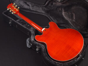 エクセルバート Trans Red 赤 レッド チェリー Cherry STD es-335 semi made in Japan 日本製 momose 345 355 HEADWAY セミアコ