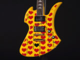 Fernendes フェルナンデス バーニー X JAPAN エックス HIDE ヒデ 松本秀人 モッキンバード B.C. Rich Mockingbird サイケ イエローハート