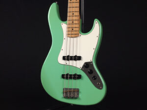 ライト フォーム サーフ グリーン 緑 黄緑 jazz bass JB Seafoam Surf Green 初心者 入門 ビギナー 女子 女性 子供 小ぶり made in japan 日本製 国産