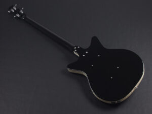 bizarre Guitar ビザール ロングスケール dano 59 dc Double Cutaway 初心者 ビギナー 入門 子供 女子 女性 軽量 黒 Black retro レトロ ベース