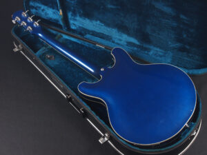 セミアコ ES-335 パールトーン シリーズ シャドウ ice Blue purple 青 アイス ブルー パール マリーン Pearl Shadow フルアコ semi full acoustic